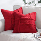Double - sided Lamb Wool Cushion Cover - StilNord