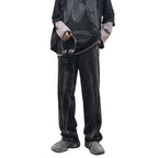 Trendy Tie-Dye Loose Straight-Leg Pants for Spring/Fall