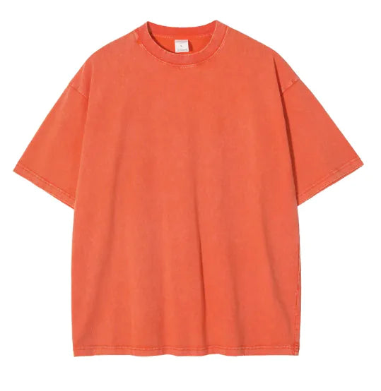 Batik Crew Neck Cotton T-Shirt