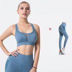 Fashionable Mesh Yoga Set for Women (Wholesale) - StilNord