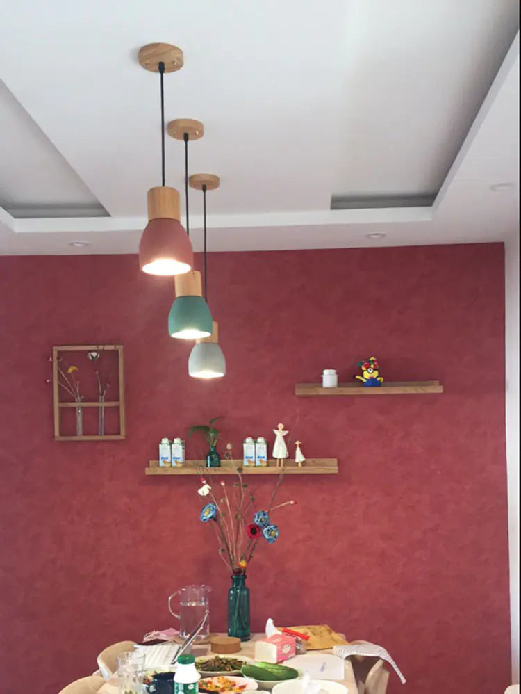 Nordic Minimalist Vintage Concrete Pendant Light