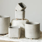 Creative Cement Planter with Legs - Nordic Style