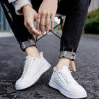 Herre alsidige casual lædersko – forårs - /efterårsstyle - StilNord