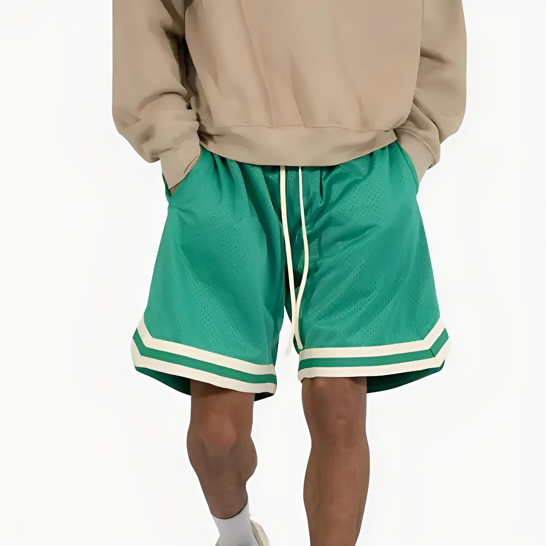 Herre hurtigtørrende åndbare sportsfitnessbukser