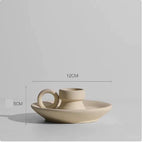 Nordic Light Luxury Ins Small Ceramic Vase