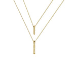 HYACINTH dobbeltlags nostalgisk kæde halskæde til kvinder