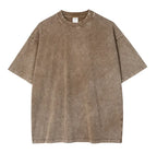 Batik Crew Neck Cotton T-Shirt