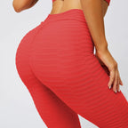 European & American 3D Yoga Hip Raise Fitness Pants