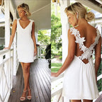 Rygløs kjole til kvinder