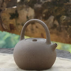 Japansk te-sæt med keramisk tekande