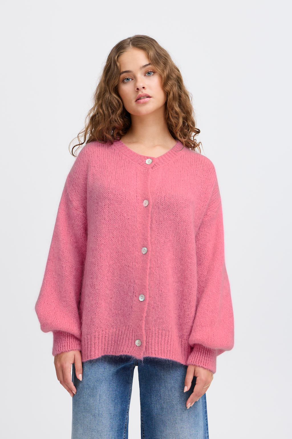 IXMarita Cardigan - Lyserød