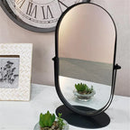 Nordic Retro Desktop Vanity Makeup Mirror