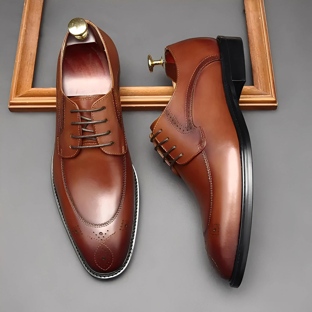 Kalvelæder blød sål for komfort og åndbarhed.