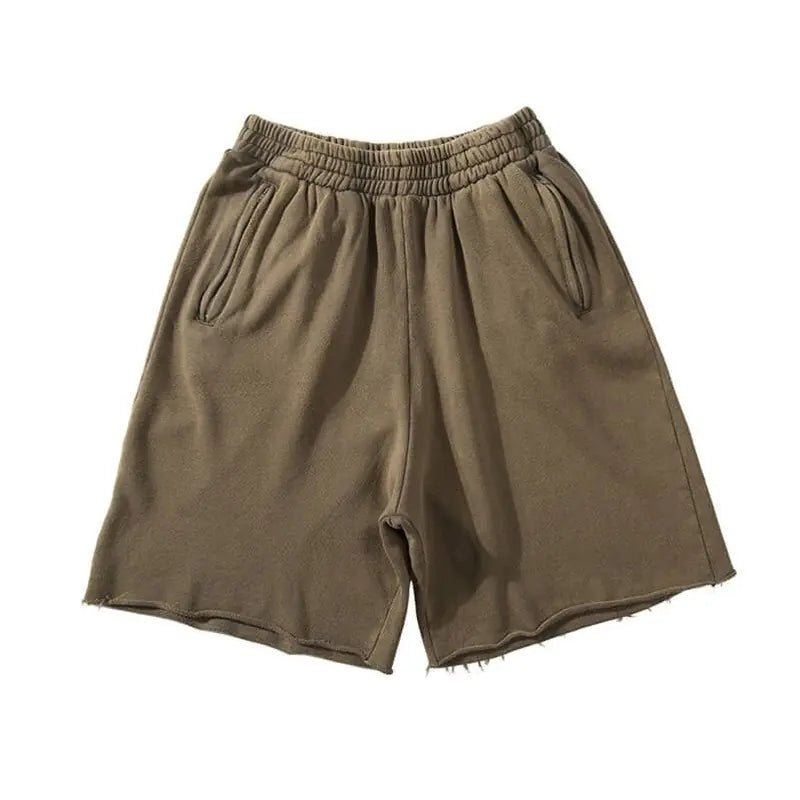 Kanye Distressed Vintage Yeezy Shorts for Men - StilNord