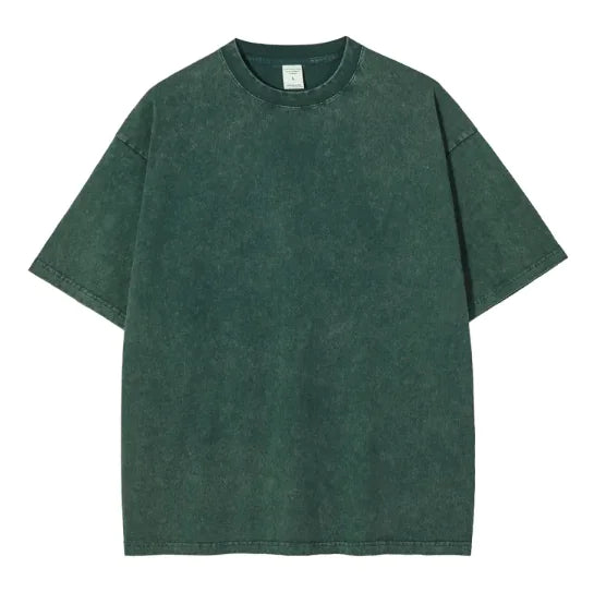 Batik Crew Neck Cotton T-Shirt