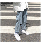 Lige, løstsiddende jeans med slid til mænd - StilNord