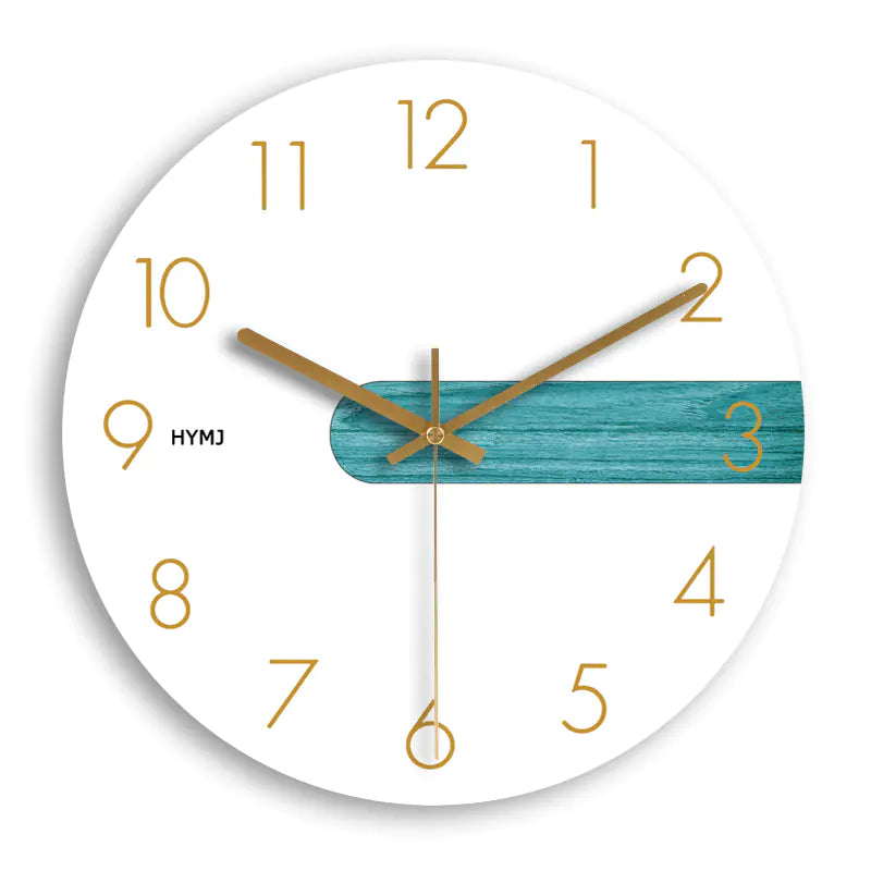 Creative Nordic Wall Clock with Panda Design