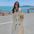 Korean Style Casual Long Coat with Loose Design