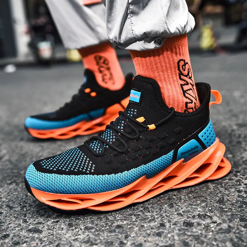 Men's Breathable Running Shoes - Size 46 Casual Sneakers - StilNord