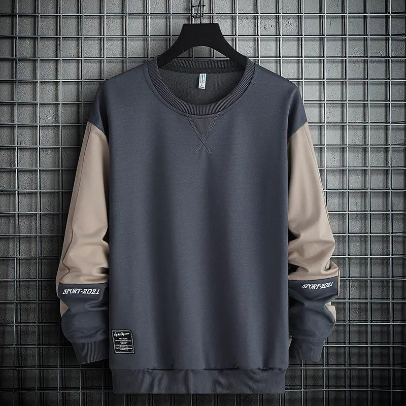 Men's Casual Thin Round Neck Sweater - Loose Fit - StilNord