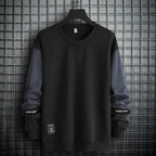 Men's Casual Thin Round Neck Sweater - Loose Fit - StilNord