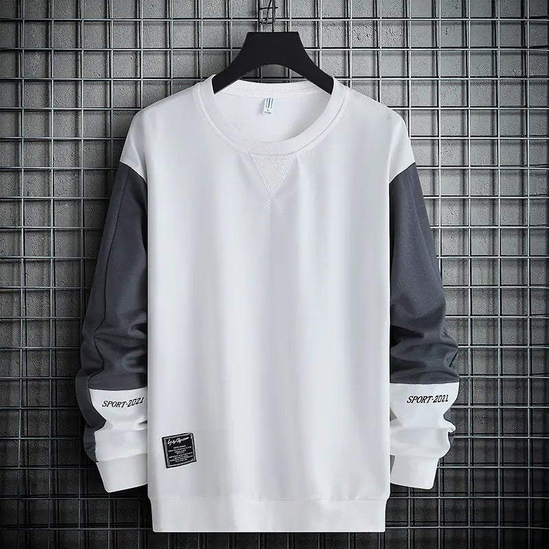 Men's Casual Thin Round Neck Sweater - Loose Fit - StilNord