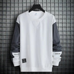Men's Casual Thin Round Neck Sweater - Loose Fit - StilNord