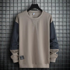 Men's Casual Thin Round Neck Sweater - Loose Fit - StilNord