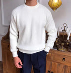 Men's Half Turtleneck Knit Sweater - StilNord