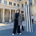 Men's Thick Wool Casual Wide - Leg Pants for Winter - StilNord