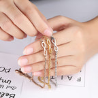 Modearmbånd i rustfrit stål med justerbar længde – til alle - StilNord