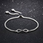 Modearmbånd i rustfrit stål med justerbar længde – til alle - StilNord