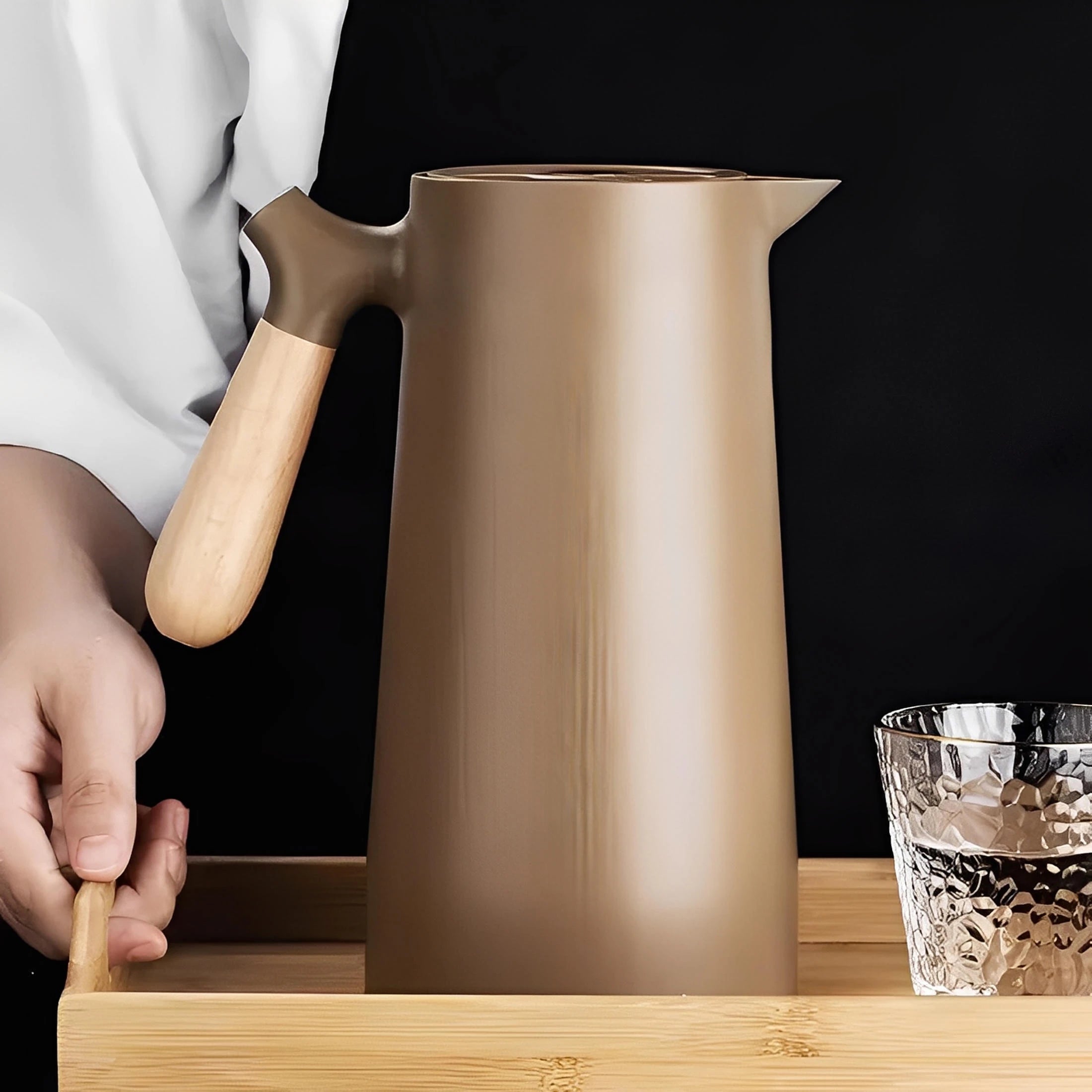 Multi-purpose kamelia-kedel til kaffe og te