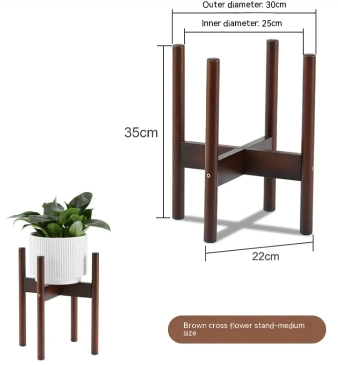 Nordic Cross Flower Pot Stand
