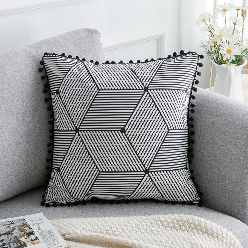 Nordic Minimalist Bohemian Style Cushion Cover