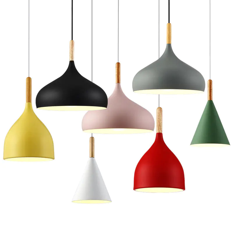 Nordic Style Vintage Restaurant Pendant Light Fixture