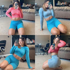 2020 Seamless Yoga Set for Women with Leggings