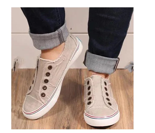 Casual Women's Canvas Flat Shoes