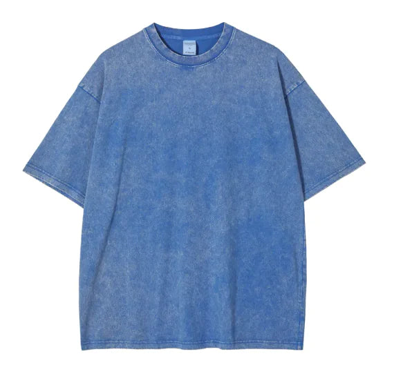 Batik Crew Neck Cotton T-Shirt