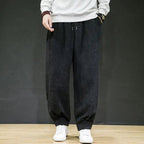 Retro løstsiddende stretch herre - casual bukser - StilNord