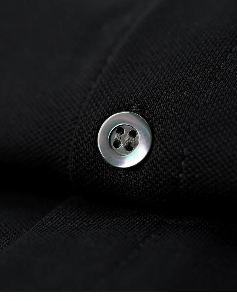 Summer Cotton Knitted Cardigan - Men's Polo Shirt 3391