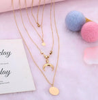 Vintage Ethnic Style Multi-Layer Necklace for Women