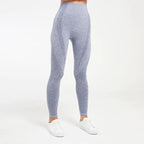 Seamless Sports Long Sleeve Yoga Set with Leggings - StilNord