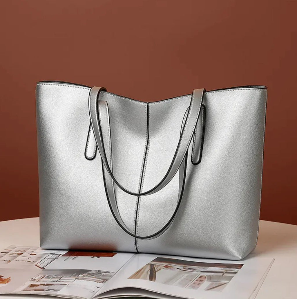 Simpel Retro Skuldertaske til Kvinder - StilNord