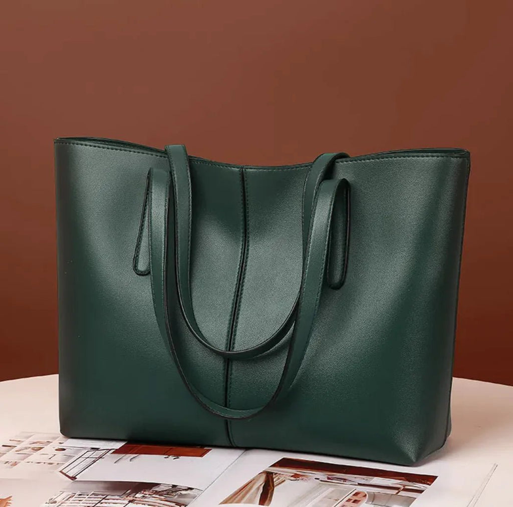 Simpel Retro Skuldertaske til Kvinder - StilNord