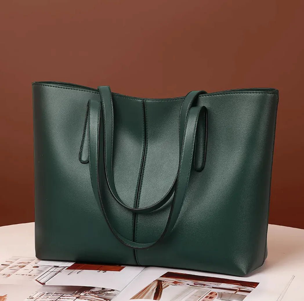 Simpel Retro Skuldertaske til Kvinder - StilNord