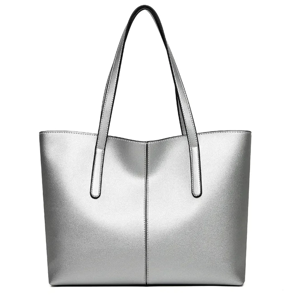 Simpel Retro Skuldertaske til Kvinder - StilNord