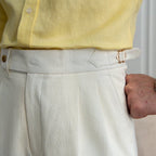 Slim Casual Seersucker Shorts til mænd - StilNord