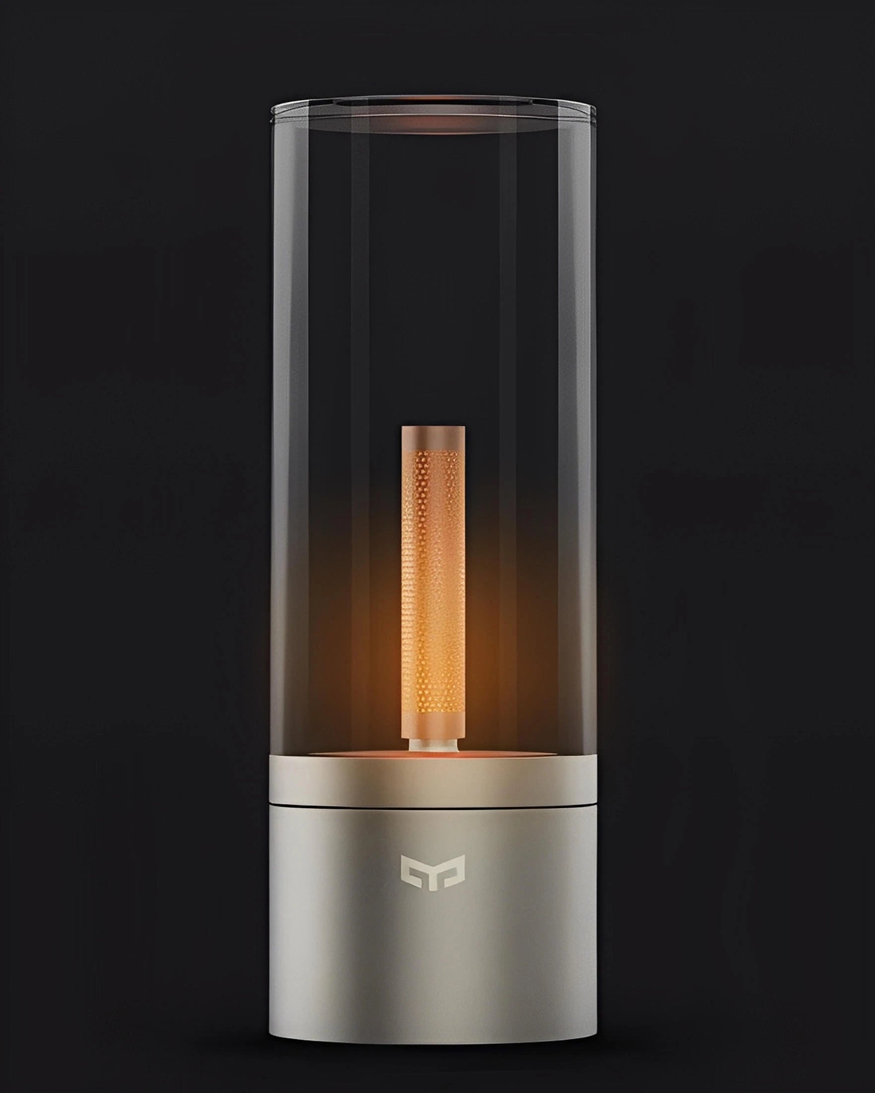 Smart stearinlys-lampe til hyggestemning på soveværelsesnatbordet