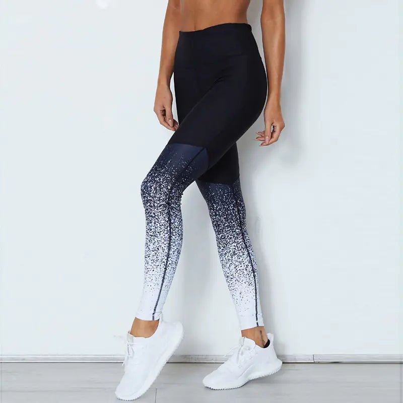 Tight Fitting Gradient Yoga Pants - StilNord